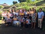 Quinze étudiants de Tahiti en voyage Erasmus