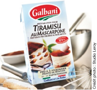 de Tiramisu tiramisu galbani Le Professionale Mascarpone au Galbani