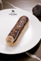 Un éclair chocolat à la truffe signé Artisan de la Truffe et L'Eclair de Génie