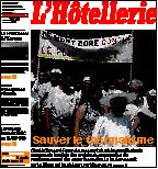 Le journal L'Htellerie numro 2621 du 08 Juillet 1999