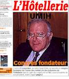 Le journal L'Htellerie numro 2640 du 18 Novembre 1999