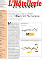 Le journal L'Htellerie Supplment Economie numro 2644 du 16 Dcembre 1999