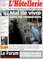Le journal L'Htellerie numro 2668 du 1er Juin 2000