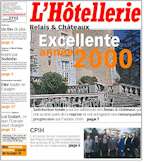 Le Journal de L'Htellerie numro 2713 du 12 Avril 2001