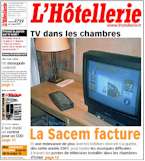 Le Journal de L'Htellerie numro 2722 du 14 Juin 2001