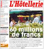 Le Journal de L'Htellerie numro 2734 du 6 Septembre 2001