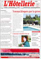 Le Journal de L'Htellerie Numro 2834 du 14 Aot 2003