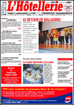 Le journal de L'Htellerie 2853 du 25 dcembre 2003