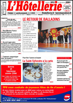 Le journal de L'H�tellerie 2853 du 25 d�cembre 2003