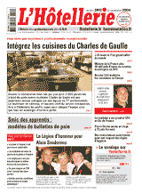 Le journal de L'Htellerie numro 2892 du 30 septembre 2004
