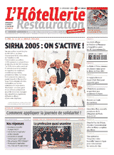 Le journal de L'Htellerie Restauration numro 2904 du 23 dcembre 2004