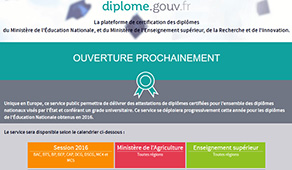 Le site du gouvernement pour vrifier la validit des diplmes