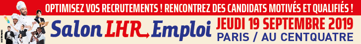 Salon LHR Emploi, jeudi 19 septembre 2019, au Centquatre  Paris