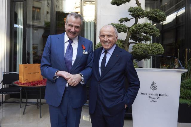 Eric Beaumard et François Pinault.