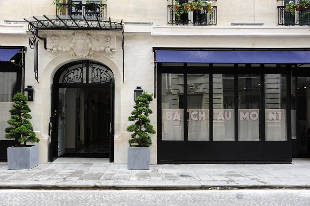 L'Hôtel Bachaumont, à Paris (2e), a vu le jour à la place d'une ancienne clinique.