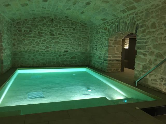 Flotarium du spa de l'hôtel Splendid de Dax.