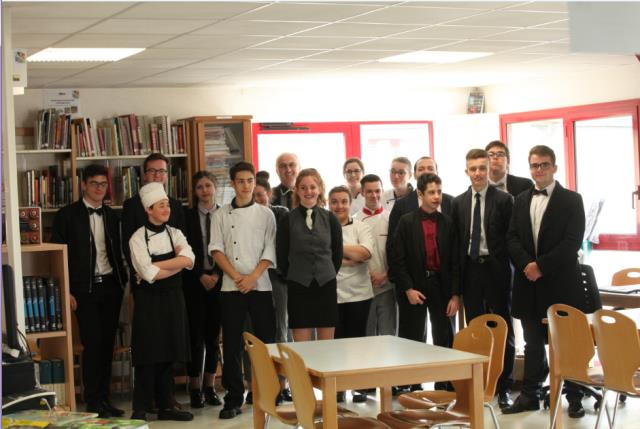 quelques participants des concours du CDI du lycée Notre-Dame