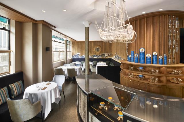 Le restaurant Petrossian.