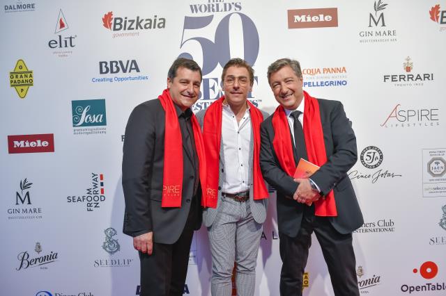 El Celler de Can Roca , N° 2 avec les 3 frères Roca.