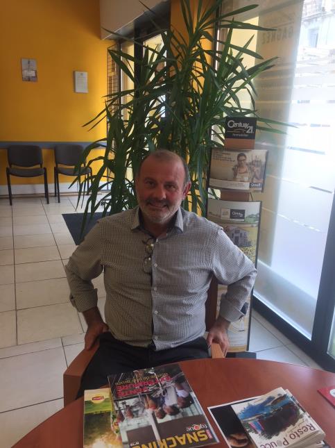 Marc Thélène, directeur de l'agence Century 21 Mercom Transactions.