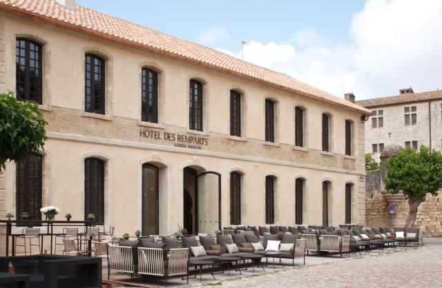 Hôtel des Remparts, Aigues-Mortes, réouvert l'été 2018