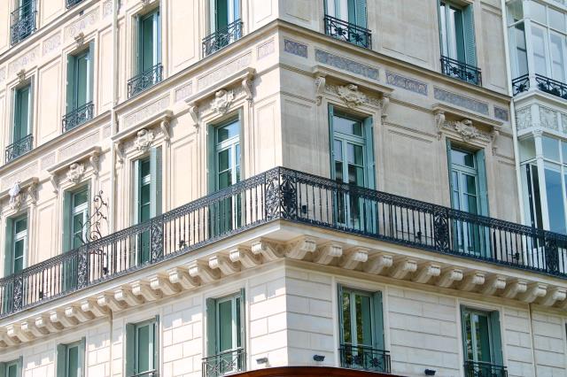 La façade de l'établissement Fauchon, situé Place de la Madeleine.