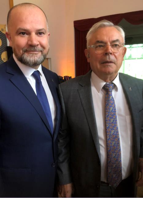 Jean-François Tostivint directeur-adjoint Paris et Richard Alexandre directeur du CFA Médéric
