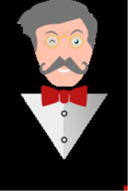 Le personnage central de cette campagne : le majordome Albert.