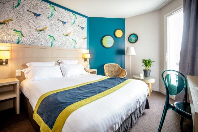 Les 58 chambres ont été redécorées et modernisées pour coller aux nouveaux espaces communs.