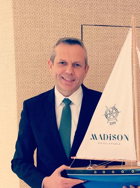Bruno Alleau, directeur de l'hôtel Madison, privilégie les « échanges directs » avec ses salariés.