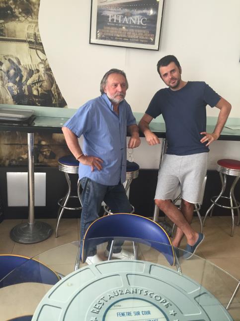 Christian Fontrier (à gauche), le fondateur de Studio 37, se bat contre la Ville de Marseille et Plus Belle la Vie.