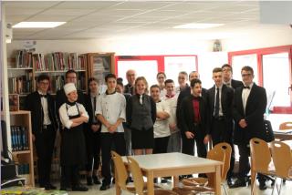 quelques participants des concours du CDI du lycée Notre-Dame