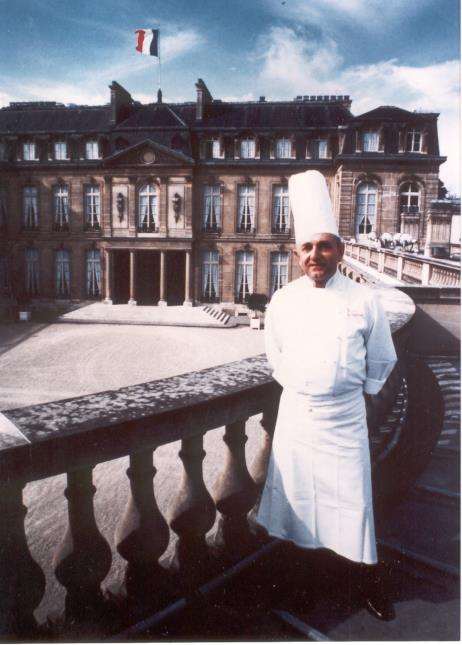 Marcel Le Servot dirigea les cuisines de l'Elysée de 1968 à 1984.