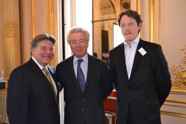 Jean Marc Andréola, Didier Chenet et Georges Bonneau.