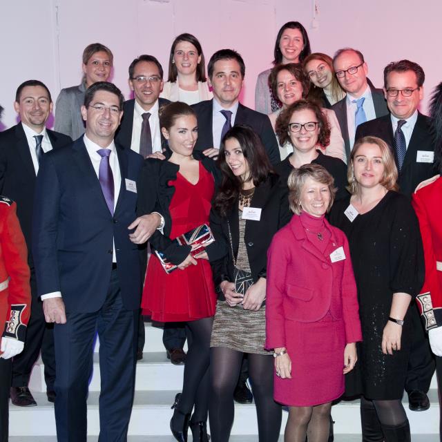 Michel Miserez, vice-président des opérations Europe de l'Ouest Marriott International, René Mooren, directeur Sales & Marketing Europe de l'Ouest Marriott International, Arnaud Boivent, directeur Sales & Marketing Marriott Paris Market Sales, Anne Legran