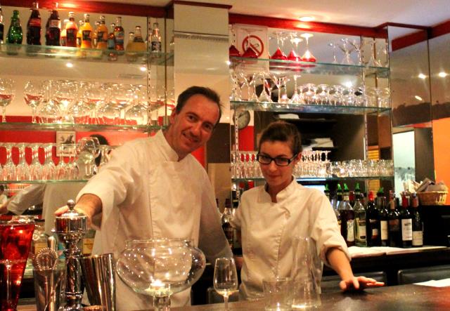 Le chef Benjamin Lequeux et son second, Gilia llewellyn