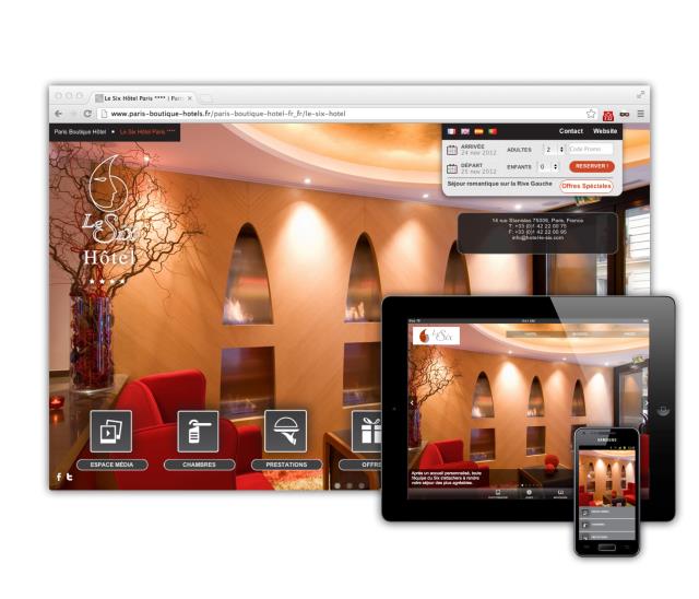 Paris-Boutique-Hotels.fr, un portail réalisé par Reyner Media.