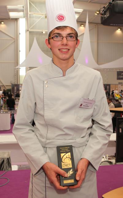 Bruno Didier-Laurent (Noël Traiteur, Domsbale-sur-Meurthe), 1er prix catégorie Jeune Espoir