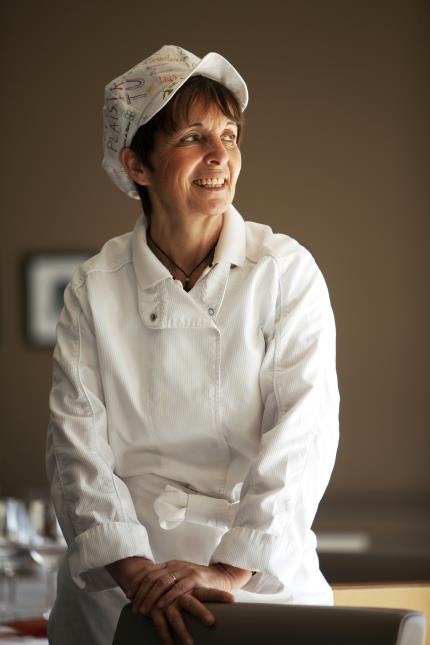 Reine Sammut, chef de l'Auberge de la Fenière à Cadenet