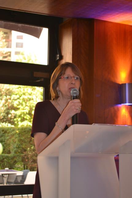Aline Thibaut Durieu, présidente du groupe.