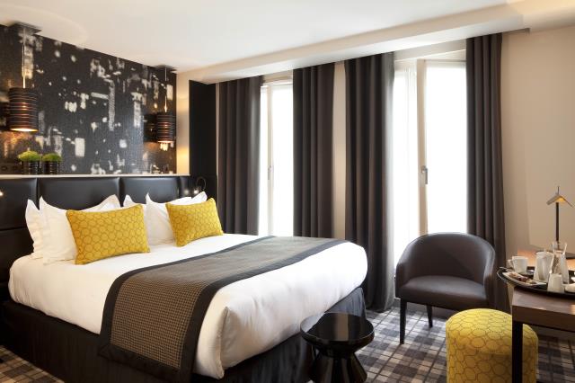 La chambre safran.