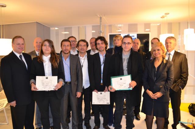Les lauréats du HomeSuiteHome Awards 2012.