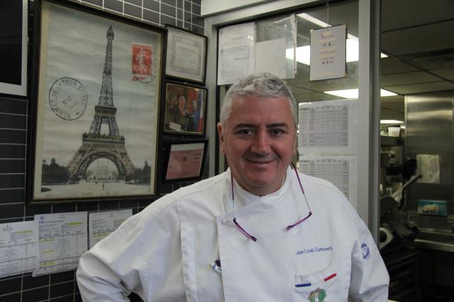 Jean-Louis Dumonet, chef de L'Union Club, président de la délégation Américano-Canadienne des Maitres Cuisiniers de France.