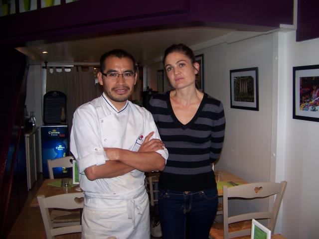 Mauricio et Emeline Hernandez proposent des spécialités des taquerias