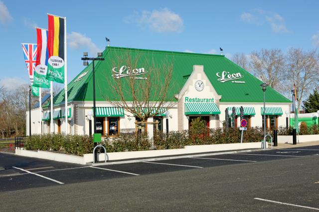 L'un des 68 restaurants Léon de Bruxelles de l'enseigne, qui compte près de 1500 salariés à ses côtés