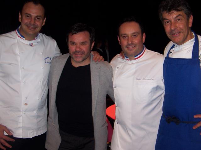 Parmi les participants : les chefs étoilés Christophe Roure, Michel Troisgros, le pâtissier stéphanois Bruno Montcoudiol, et Régis Marcon.