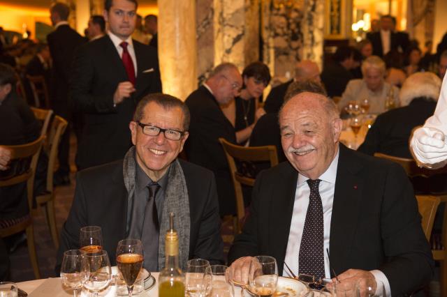 Paul Obadia, DG de Nice Expo et Pierre Troisgros.