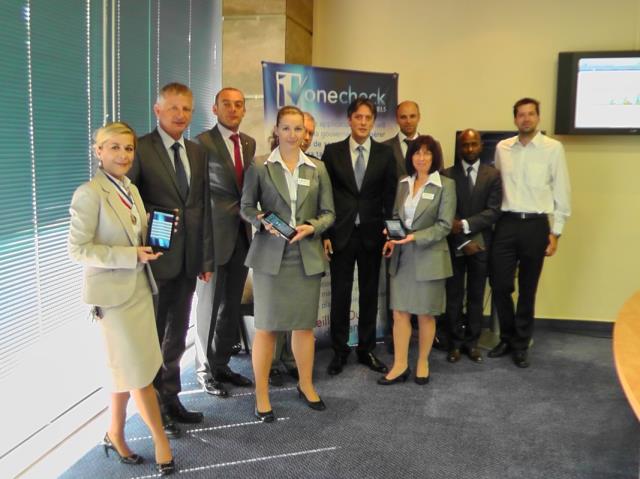 Le lancement de One Check a eu lieu à l'hôtel Radisson Nice, premier hôtel d'Europe à s'être équipé.