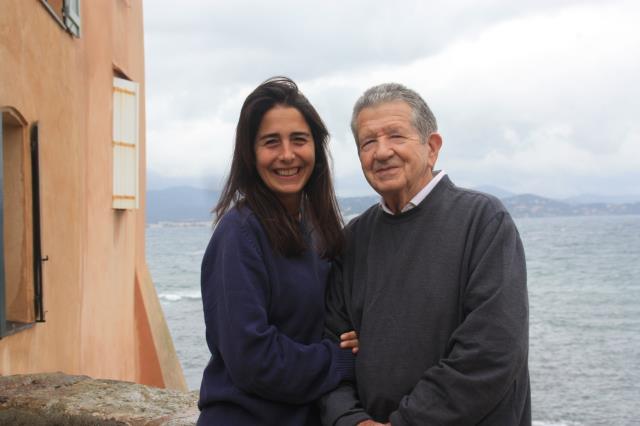 Marie-Anne et Jacques Cadel, le père et la fille. La Pesquière, une brasserie tropézienne où on travaille en famille