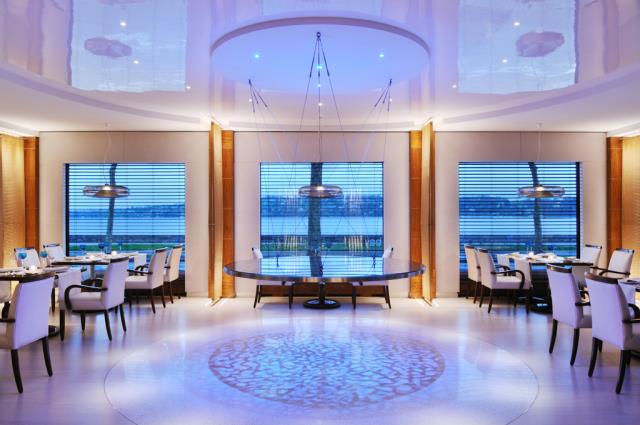 Le Bay View, restaurant gastronomique de l'hôtel Président Wilson.